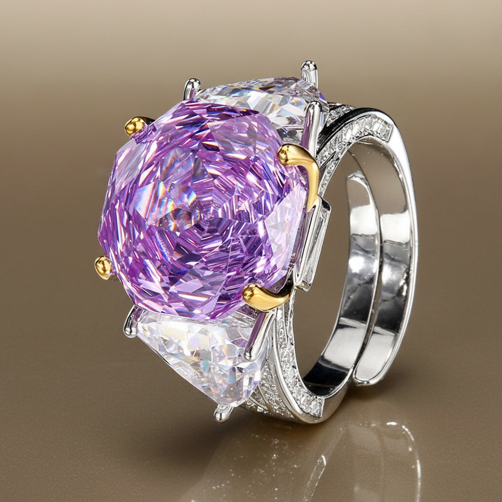 Theodora Rose Cut Ring