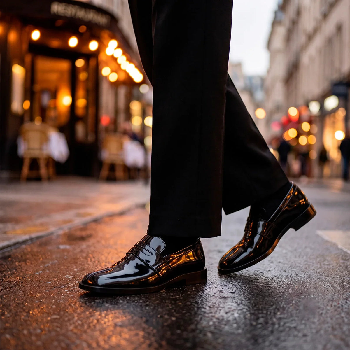 The Belgravia Loafer — Black