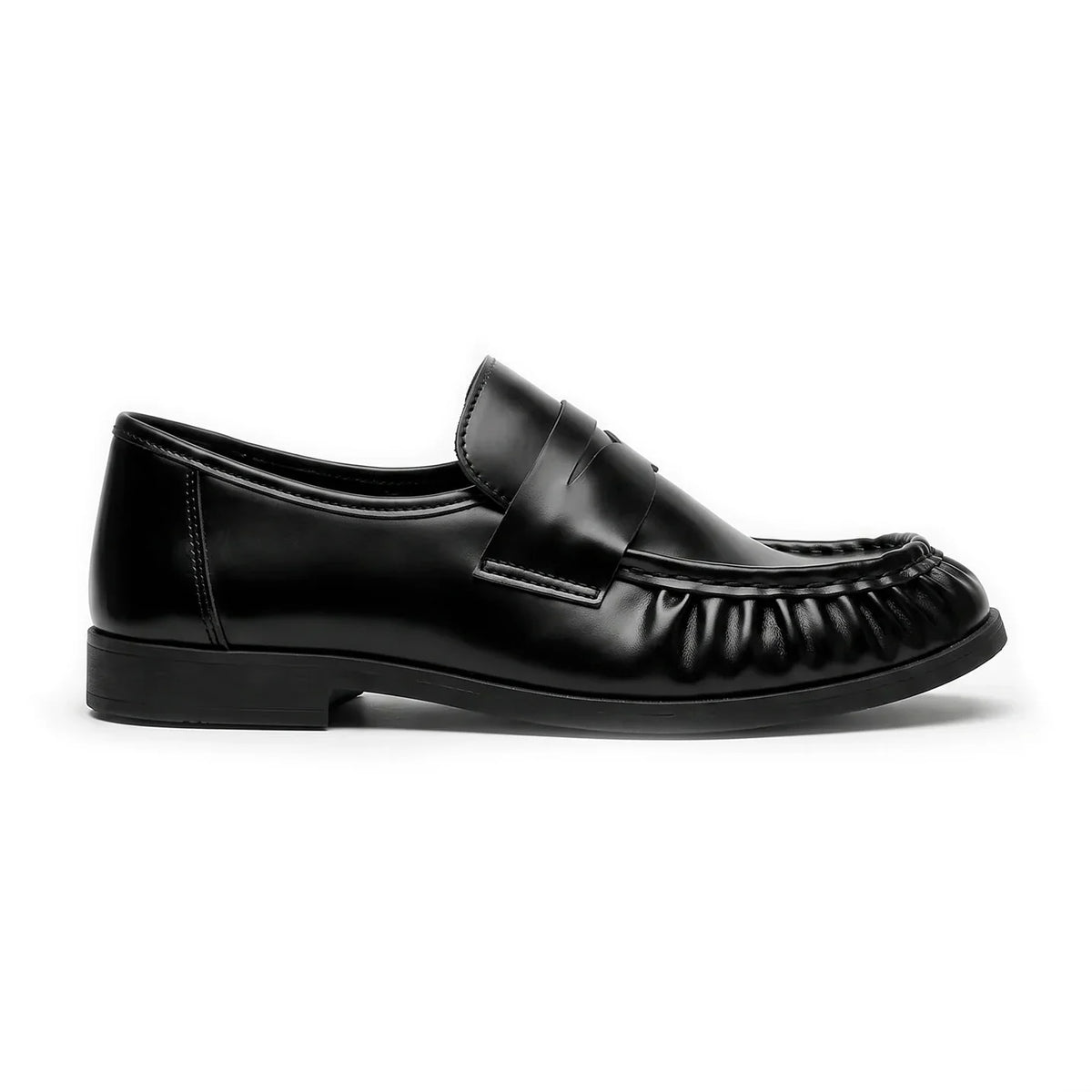 The Camden Leather Loafer – Black