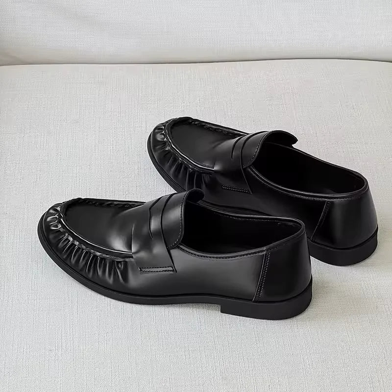 The Camden Leather Loafer – Black