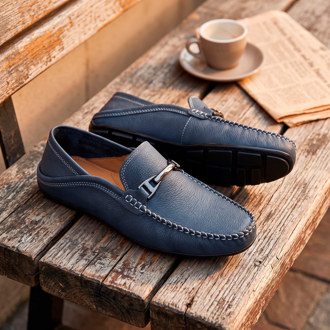 The Chiswick Loafer — Navy