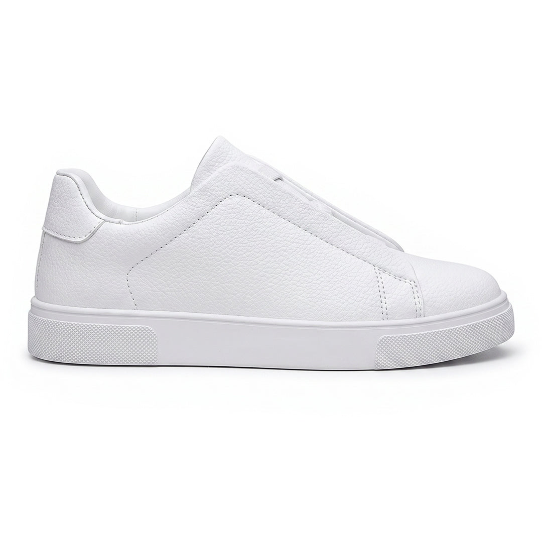 The Clerkenwell Leather Sneaker — White