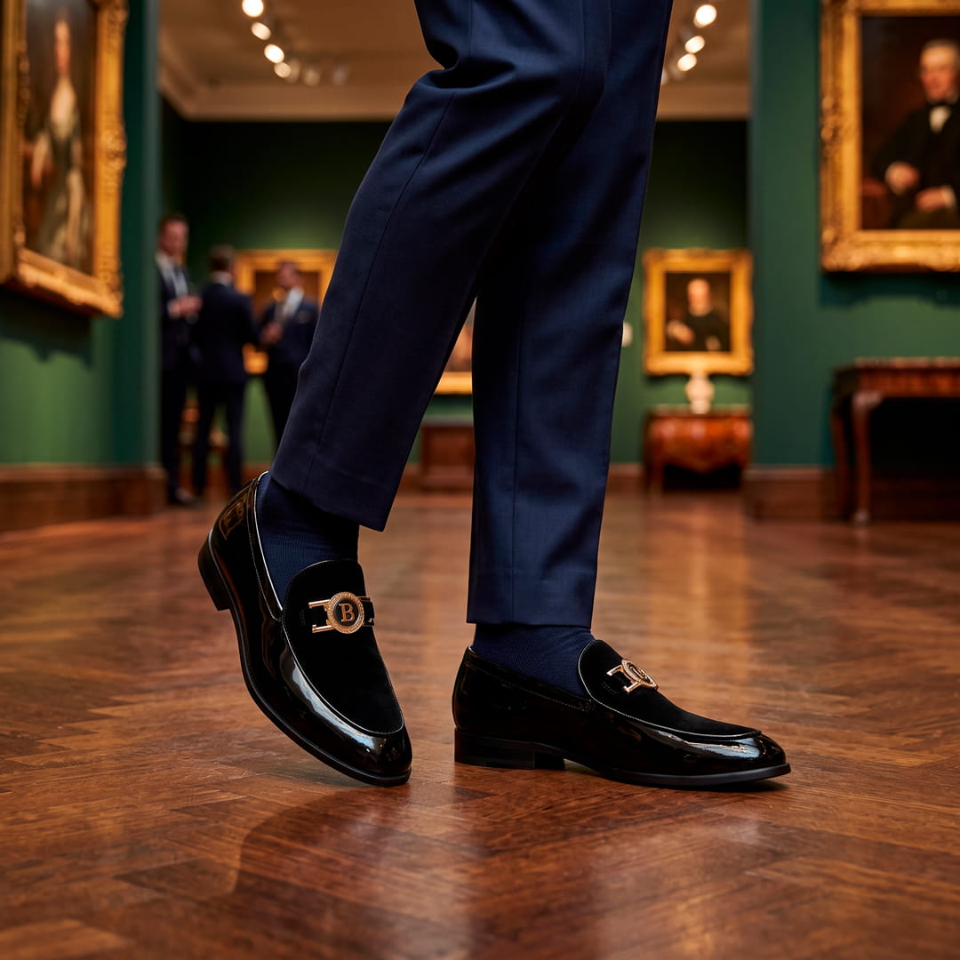 The Knightsbridge Loafer — Black