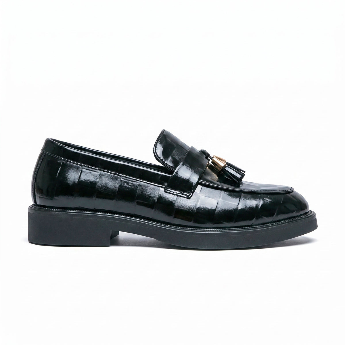 The Mayfair Tassel Loafer — Black