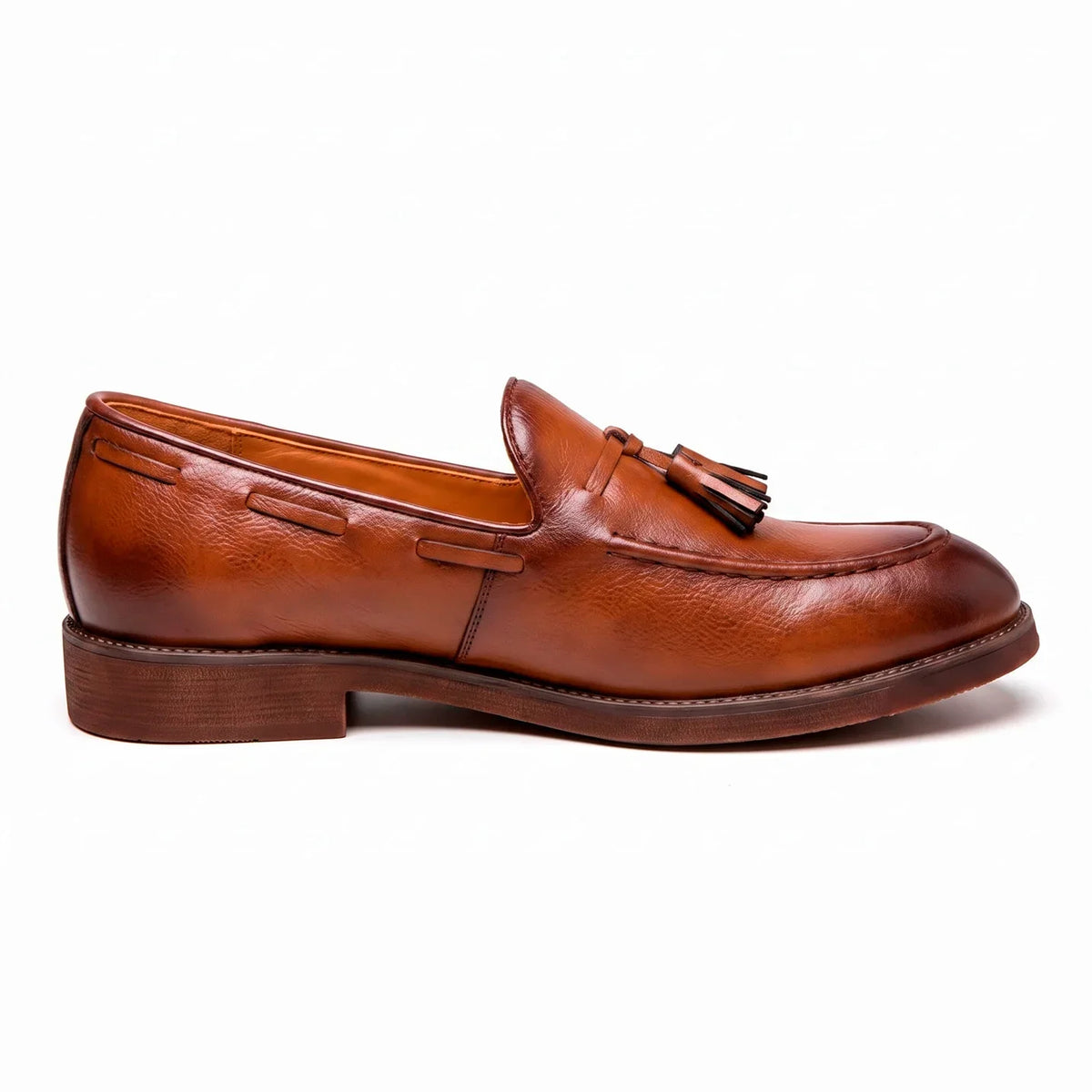 The Mayfair Tassel Loafer — Cognac