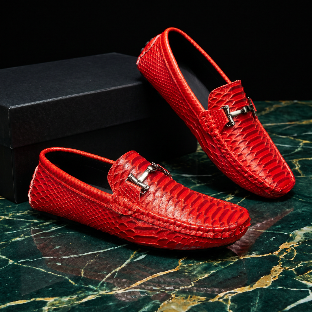 The Shoreditch Loafer Red