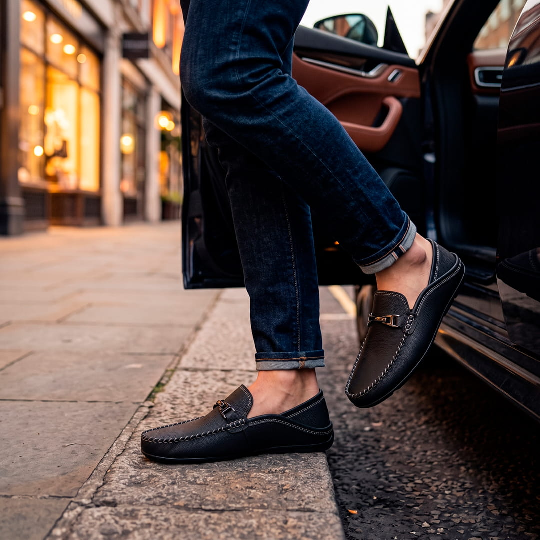 The Chiswick Loafer — Black