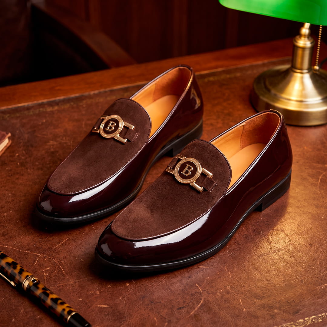 The Knightsbridge Loafer — Burgundy