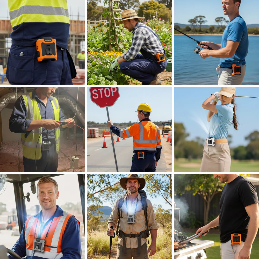 BreezeCore™ Pro Waist Clip Fan