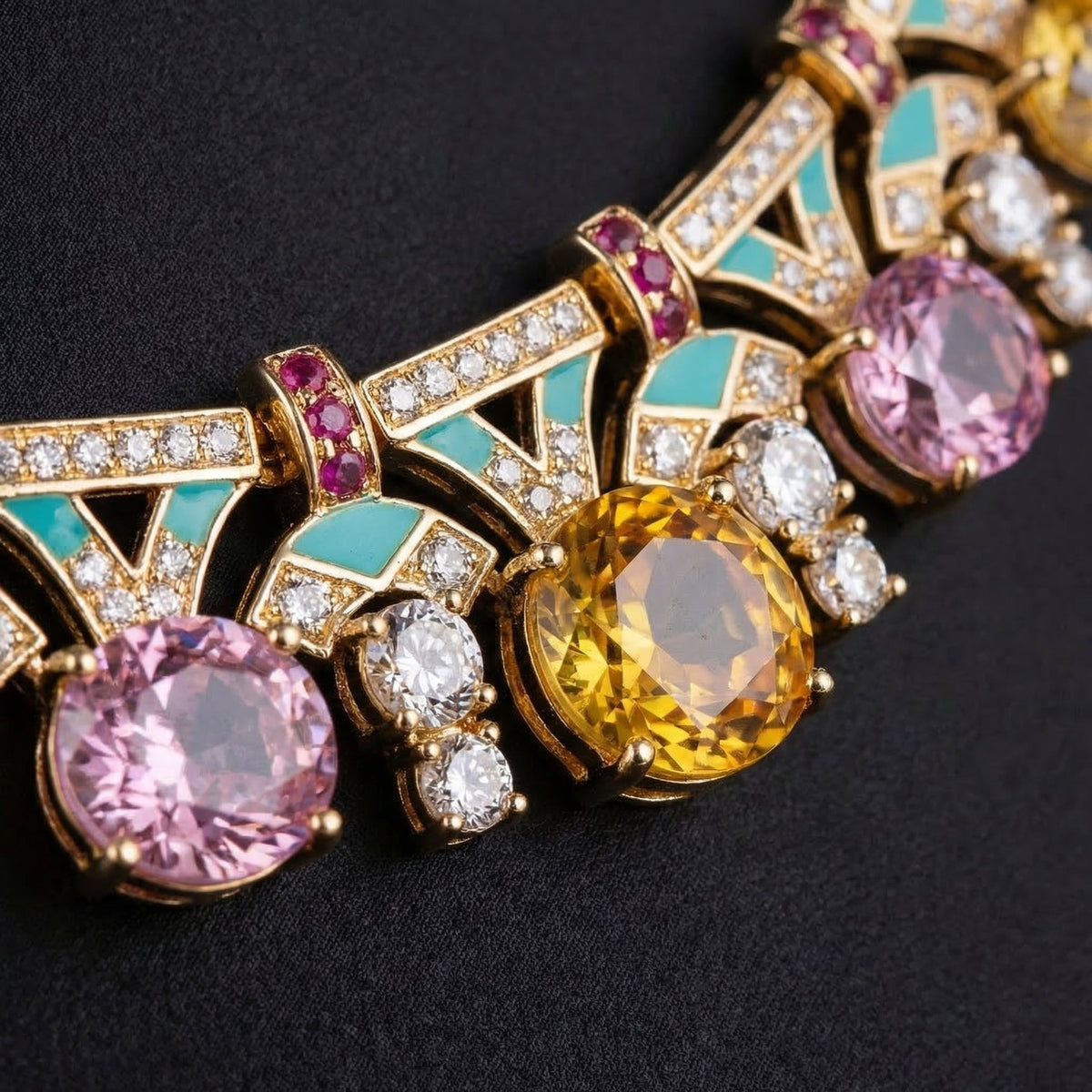Lila Necklace and Earrings Set