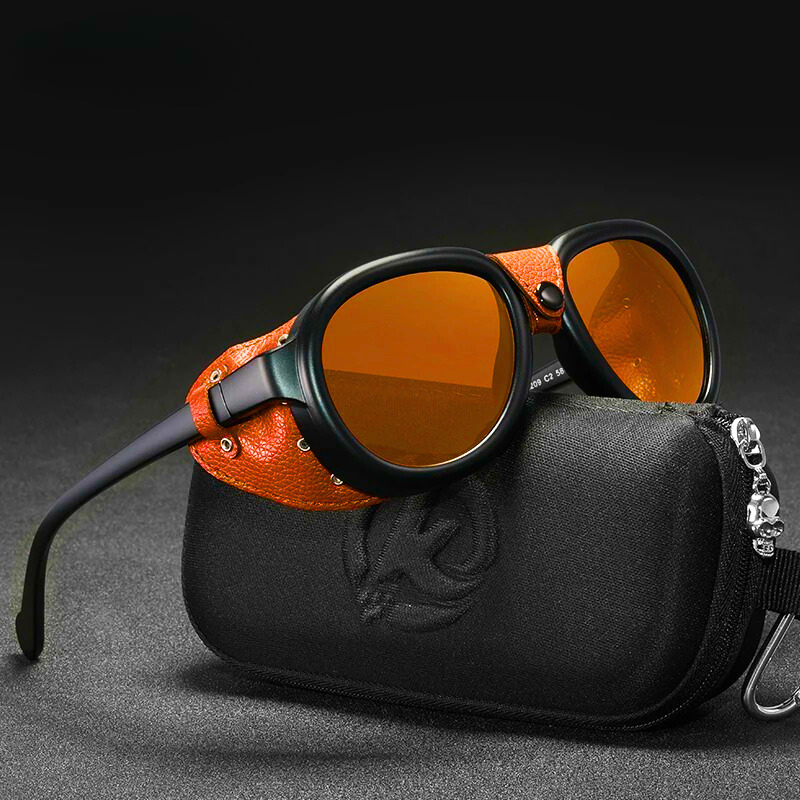 StormRider Leather Shades